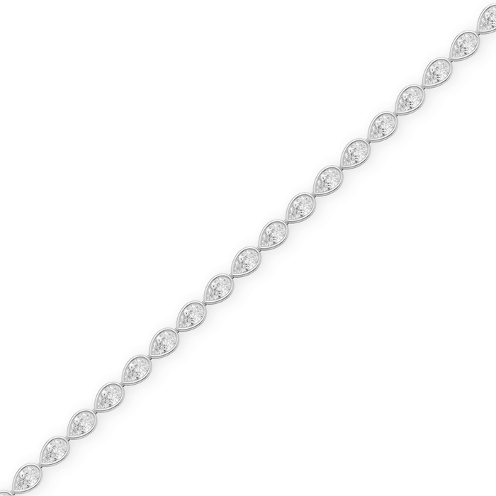 Tennis Bracelet — White Gold