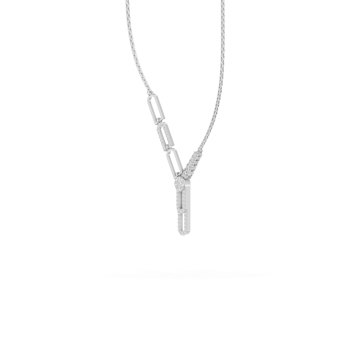 Brume Pendant — White Gold