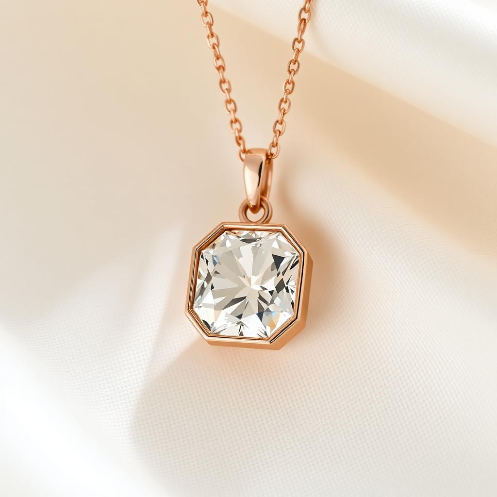 Cushion Bezel Pendant